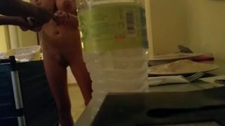 hollyhotwife Gentle babe naughty with toys