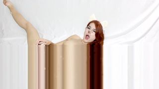 MiaRand Cute brunette sucking dick