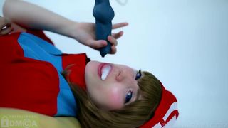 Lana Rain Luxurious bitch with tattoo shows tits