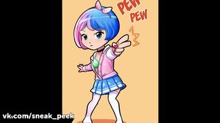 Lana Rain Beautiful woman in black clearly jerks off her vagina