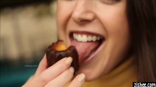 Korina Kova Beauty posing in lingerie