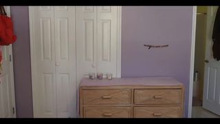 Katee_Owen luscious doll sits on dildo