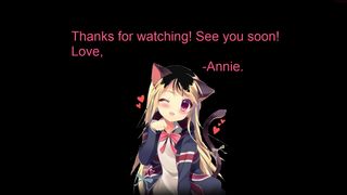 anniecatt hot beast sticks fingers in wet holes