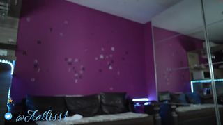 aalliss a dolly rides on a large rubber simulator