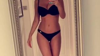 rhian marie sugden onlyfans  blonde passion caresses shaved pussy