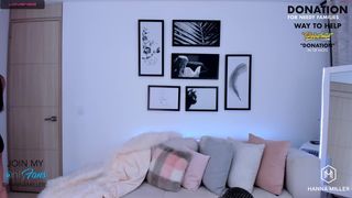 _hannamiller hot prostitute masturbating pussy with her hand