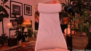 jane_flowers shy young lady caresses intimate places