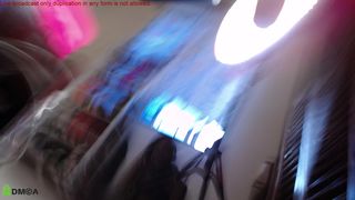 fancy_africa elegant blonde dabbles with dildo