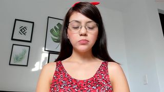 ally slut caresses his cap