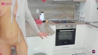 xwithy maid saddled dildo