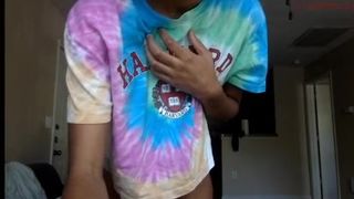 smalltitsandass hot beast jerking her shaved cunt