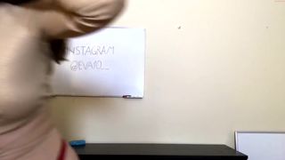 sassy3va  luxurious blonde straddled sex toy