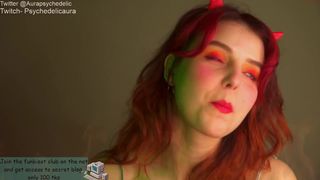 psychedelicariaa  pathetic brunette seduces with incredibly sexy body and enviable appearance