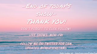 finleyfae  graceful female seduces with juicy tits