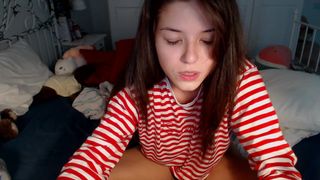christine_horny  undressed in front of the camera