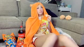 indigo white umaru chan gets home from school