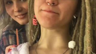 Russia2Day naughty babe posing in lingerie