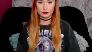 LadyKaya mature hottie caresses shaved cunt