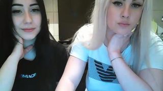 Black_White69 babe in stockings passionately masturbating cunt