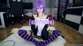 Lana Rain savory lady caresses pussy with her finger