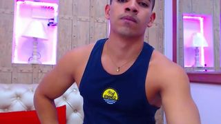 gym_model_hot painted slut caresses small tits