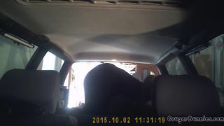 Doris Dawn undresses and shows puffy bread