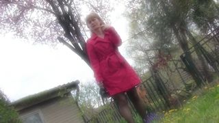 Doris Dawn buxom cutie is played with dildo