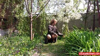 Doris Dawn cute bitch caresses sex lips