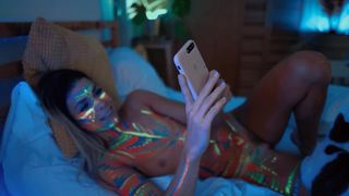 ocicat pulls hand clit