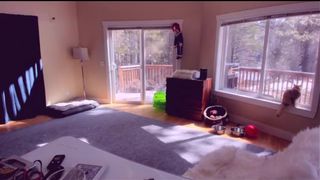 marchgladness charming babe masturbates shaved vagina