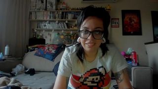 69gamergirls charming bitch spreads her legs