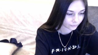 xdottir cute lady shows natural tits