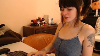 ariadna89 busty brunette - stripped with girlfriend in french