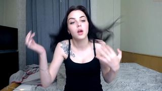 balden_ri black haired bitch shows her boobs