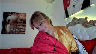 kiradivine buxom cutie is played with dildo