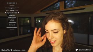 annahaven caresses the holes with his hand