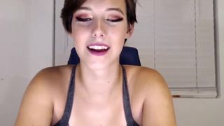 alicen0 pretty lady undresses in the kitchen