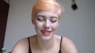 alicen0 busty young lady erotically posing in a dress