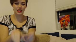 alicen0 skinny in stockings pulls pussy