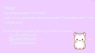 acidrave babe in stockings passionately masturbating cunt