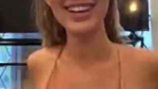 KaylenWard black haired babe puts big tits