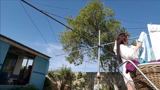 Jade Styles blue-eyed cutie masturbates in  private e