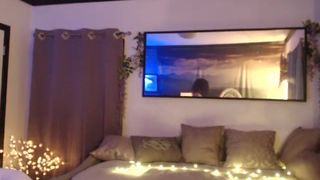 quinnlive pissing a little leaning on the back of the chair