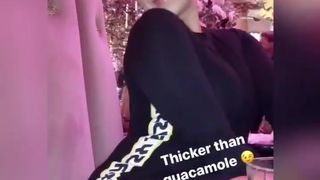 Sandra Latina shy mummy twirling elastic ass