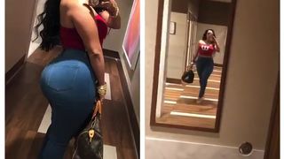 Sandra Latina sexy babe nasal shaved holes