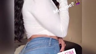 Sandra Latina gorgeous mare fucks pussy with phallus