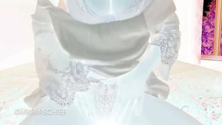 Mrs Mischief gorgeous bitch shows small tits