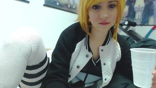 Lana_Rain drunk shows her tits