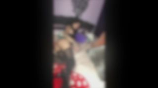 Natasha Grey jerking off the clit on the bed