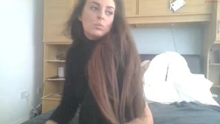 cornishcandy bitch with huge booty caresses hairy cunt